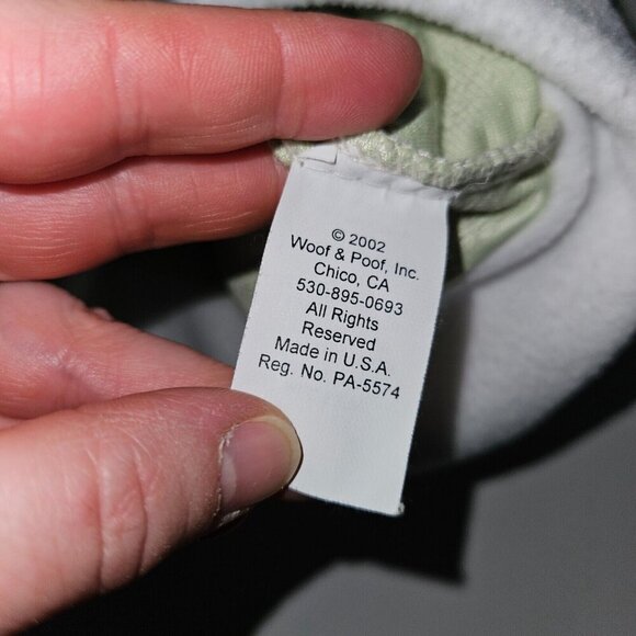 3 Baby Hat Lot Brown Bears Green Frog 1 Cotton 2 Fleece Carter's Taggies Woof - Picture 6 of 10